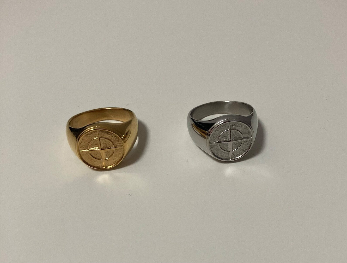 Ring mit Kompass