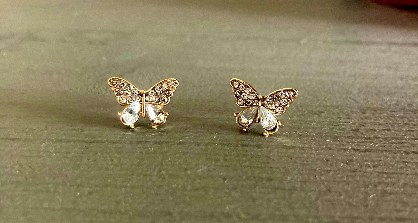 Schmetterling Ohrring