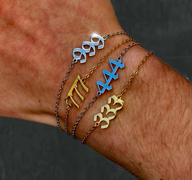 Engelszahl Armband, rund