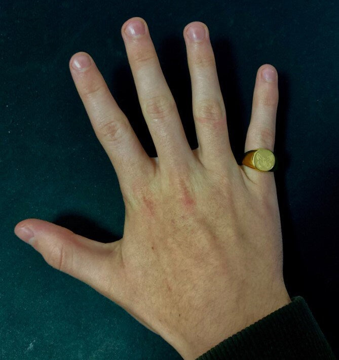 Ring mit Schmetterling