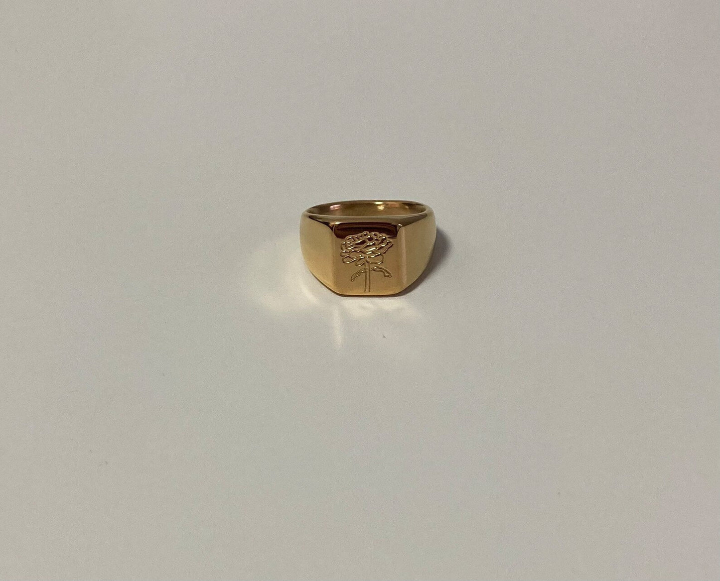 Ring mit Blume