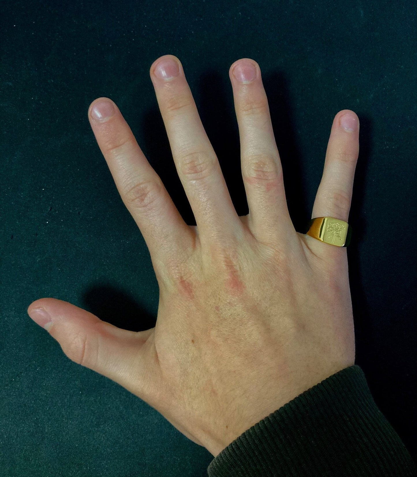 Ring mit Blume