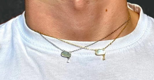 Kette mit Wolkenanhänger